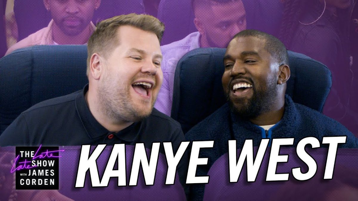 Kanye West Airpool Karaoke Lifts Host James Corden