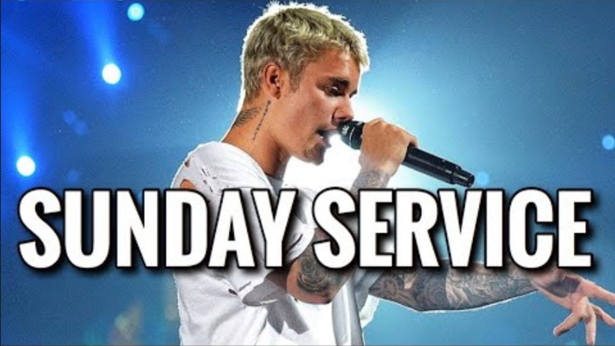 Justin Bieber Ministers At Kanye West’s Sunday Service