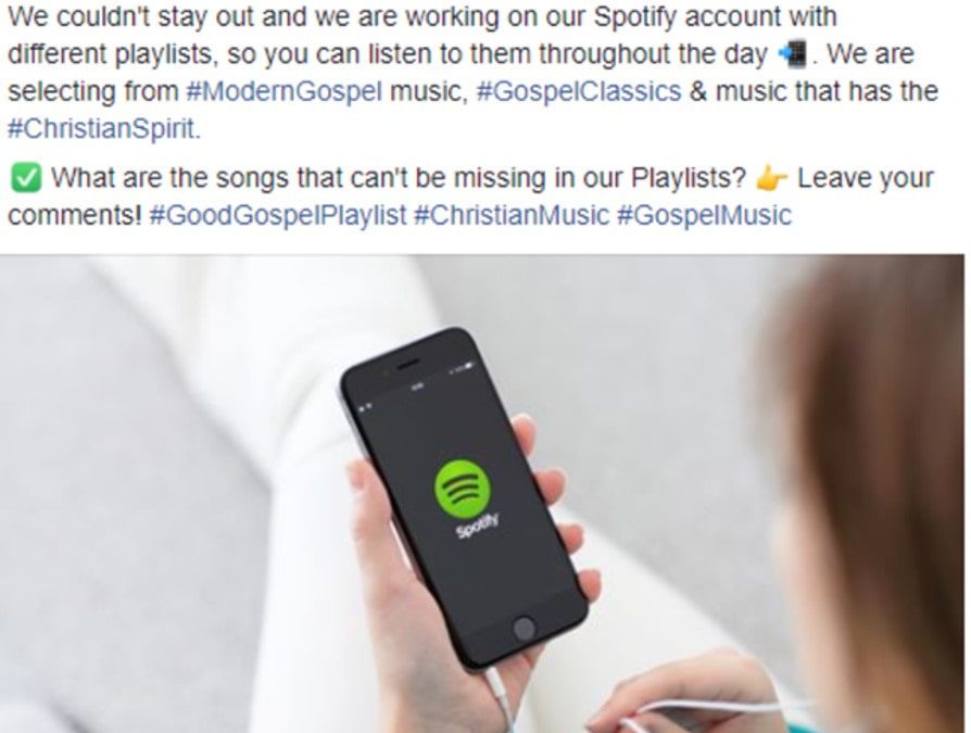 Introducing Our Good Gospel Playlists On Spotify