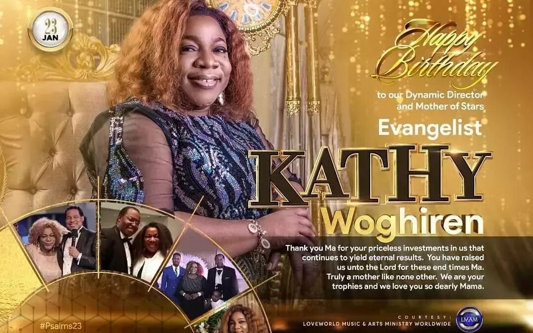 LoveWorld celebrates the birthday of Kathy Woghiren